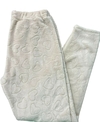 PANTALON POLAR SOFT ESTAMPADO CORAZON BEIGE