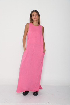 Vestido Aldana - colores lisos - comprar online