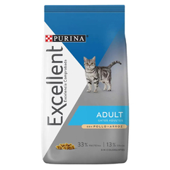 ALIMENTO EXCELLENT POLLO Y ARROZ PARA GATO- 3 Kg