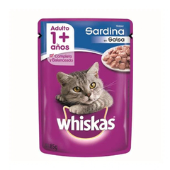 WHISKAS PARA GATOS ADULTOS-85 GR - tienda online