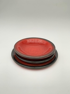 Red • Set platos - comprar online