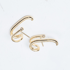 Ear Hook dourada banhada a Ouro 18k Gait - comprar online