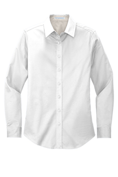 Camisa de Vestir para dama - Logo bordado - El Bro - Tienda Articulos Cristianos