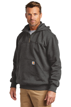 Imagen de Heavyweight Hooded Zip Mock Sweatshirt