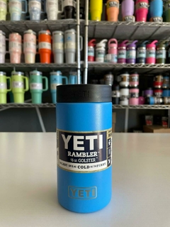 Porta Latas Yeti Rambler Colster 16 oz AZUL CELESTE Tall - Varios Colores