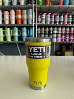 TERMO YETI 30OZ COLOR AMARILLO MOSTAZA sin asa - Variedad de colores