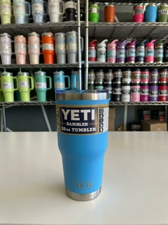 TERMO YETI 30OZ COLOR AZUL CELESTE sin asa - Variedad de colores