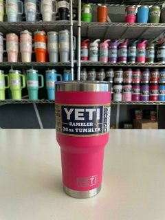 TERMO YETI 30OZ COLOR ROSA FUERTE sin asa - Variedad de colores