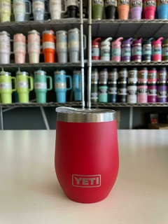 Vaso de vino YETI de 10 oz COLOR ROJO