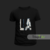 Remera Los Angeles - Negro