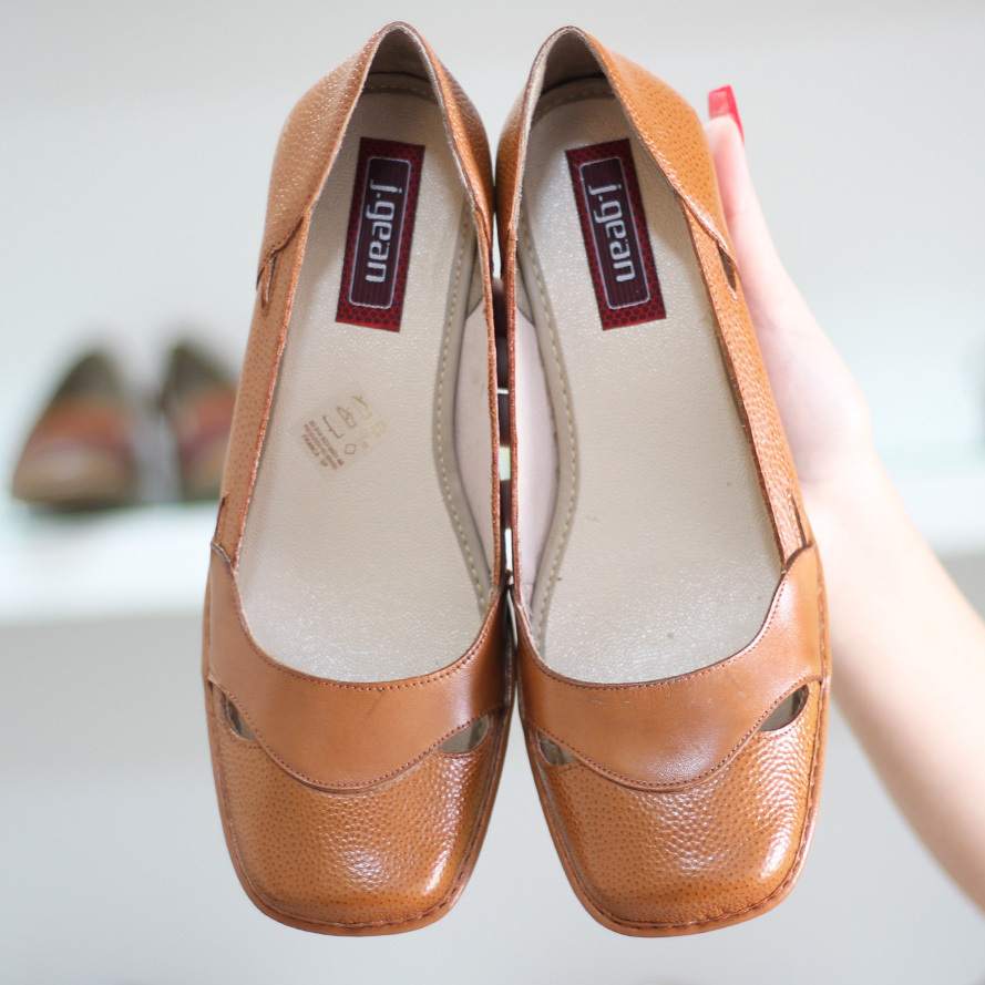 Sapato retro bico online quadrado