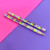 Lápis de Cor Jumbo Rainbow Multicolorido Pastel - Tris - Bazar Central | Papelaria & Artesanato