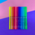 Caneta Hidrográfica Mega Hidro Color Tons Pastel 12 Cores - Tris - comprar online