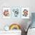 Kit Animais e Esportes - 3 Placas Decorativas