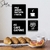 Kit Cozinha - 4 Placas Decorativas