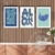 Kit Mar Aloha - 3 Placas Decorativas