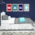 Kit Veículos Quarto de Menino - 4 Placas Decorativas