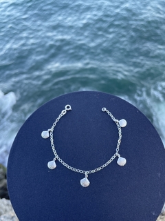 Pulseira Pingente Conchas do Mar