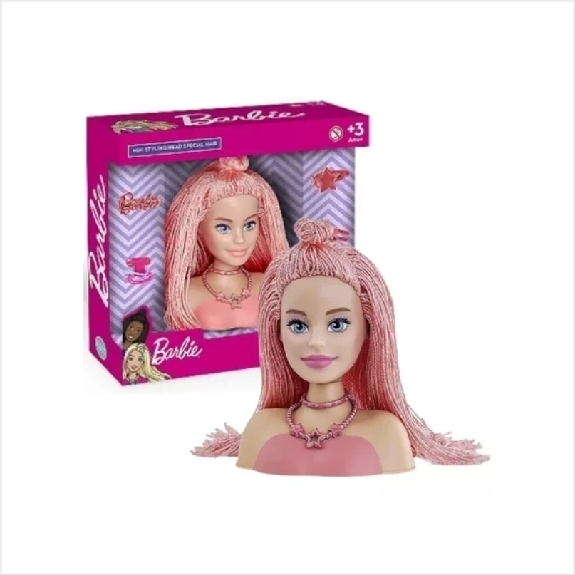 Barbie hair styling store head