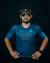 Jersey Azul Geométrica Picos Pro Race - comprar online