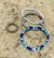 OLHO GREGO - kit com 04 pulseiras e 01 anel