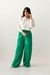 Cropped moleton manga longa off white - loja online