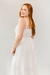 Vestido longo de lese branco - comprar online