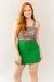 Short saia verde - comprar online