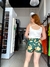 Short dandara floral tam u na internet