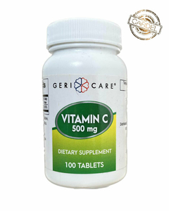 Vitamina C - 500mg - 100 Capsulas - Geri Care -