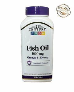 Omega 3 - Fish Oil - Aceite De Pescado - 90 Comprimidos -