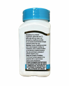 Gluconato De Potasio - 595 Mg - 100 Capsulas - 21st Century - VIDACARDEL