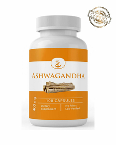 ASHWAGANDHA - Pure Original Ingredients - 400MG - 100 CAPSULAS