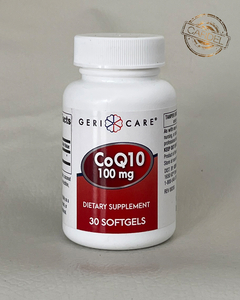 CoQ10 - 100 MG - GERI CARE - 30 CAPSULAS -