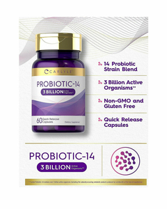 PROBIOTICS-14 - CARLYLE - 3 BILLIONES - 60 CAPSULAS en internet