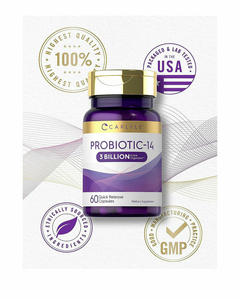 PROBIOTICS-14 - CARLYLE - 3 BILLIONES - 60 CAPSULAS - tienda online