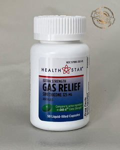 GAS RELIEF - HEALTH STAR - 50 CAPSULAS