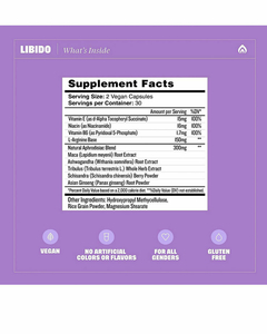 Libido - Health by Habbit - 60 Capsulas - comprar online