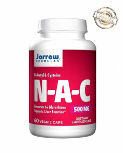 N-A-C - JARROW FORMULAS - 500 MG - 60 Capsulas