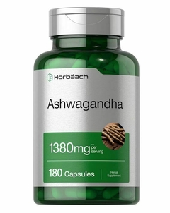 ASHWAGANDHA - HORBÄACH - 1380 MG - 180 CAPSULAS -