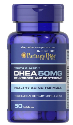 DHEA - 50 MG - PURITAN'S PRIDE - 50 TABLETAS