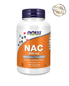 N-A-C - NOW SUPPLEMENTS - 600MG - 100 CAPSULAS