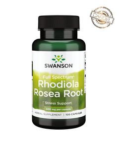 RHODIOLA ROSEA ROOT - SWANSON - 400 MG - 100 CAPSULAS