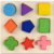 Rompecabezas de Figuras Geométricas Montessori, Set de 3 pzs. Juego Didáctico