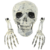 Calavera Esqueleto para adorno de Halloween 5 piezas - (copia) on internet