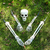 Calavera Esqueleto para adorno de Halloween 5 piezas - tienda en línea