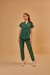 Scrub Feminino Verde Folha - Alana