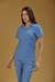 Scrub Feminino - Azul Celeste na internet