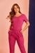 Scrub Feminino Magenta - Daniela na internet