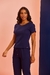 Scrub Feminino Marinho - Daniela - Scrubs e Pijamas cirúrgicos | Moda Scrubs